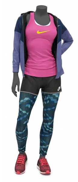 Maniqui deportivo femenino