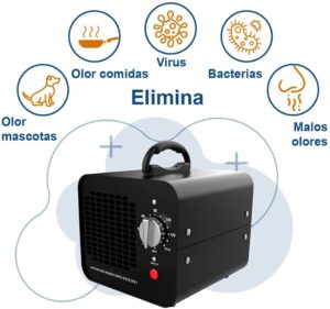 Generador ozono portátil